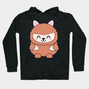 Cute Kawaii Baby Llama Hoodie